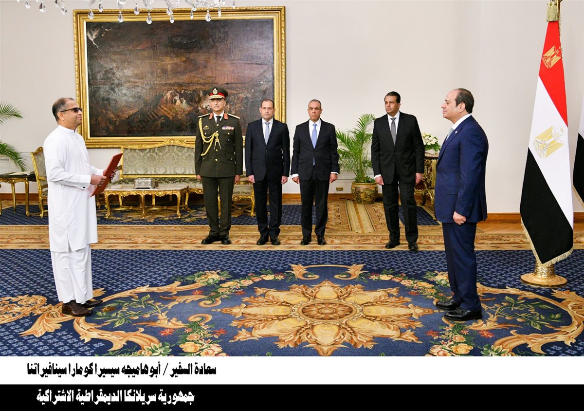 اعتماد 23 سفيرًا جديدًا لدى مصر