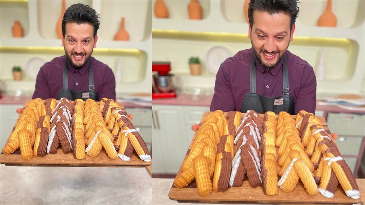 طريقة عمل البسكويت للشيف محمد حامد مكتوبة