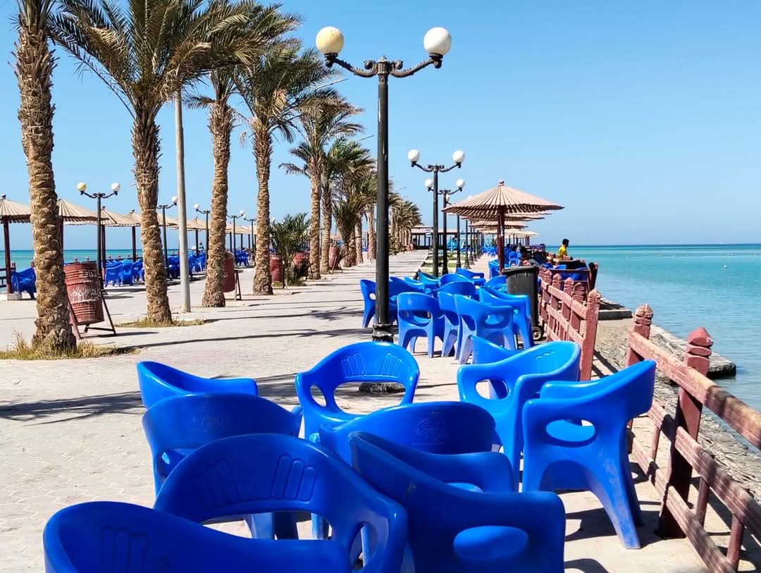 استعدادات شواطئ الغردقة 