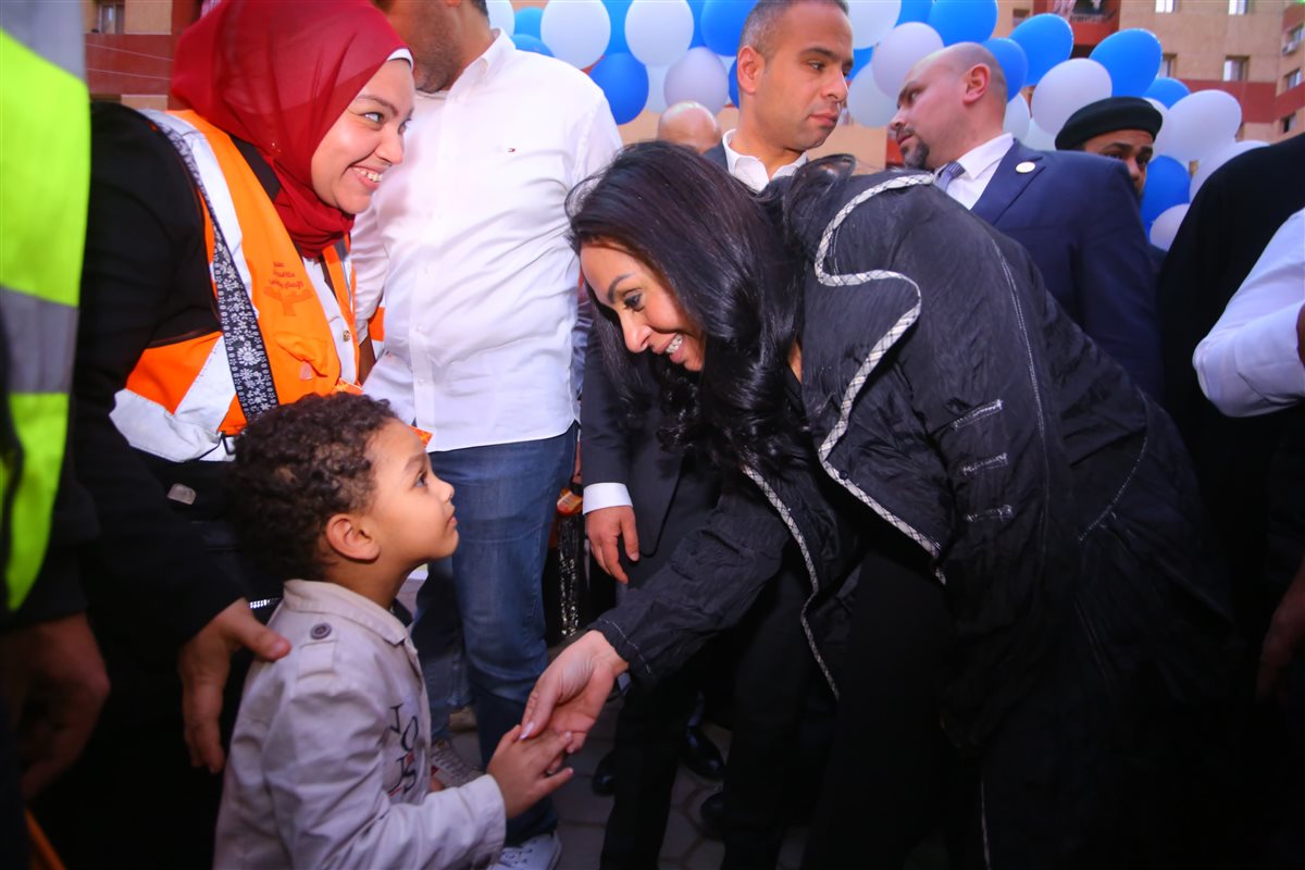 وزيرة التضامن تشهد حفل «إفطار أهالينا» لسكان المناطق المطورة والفئات الأولى بالرعاية