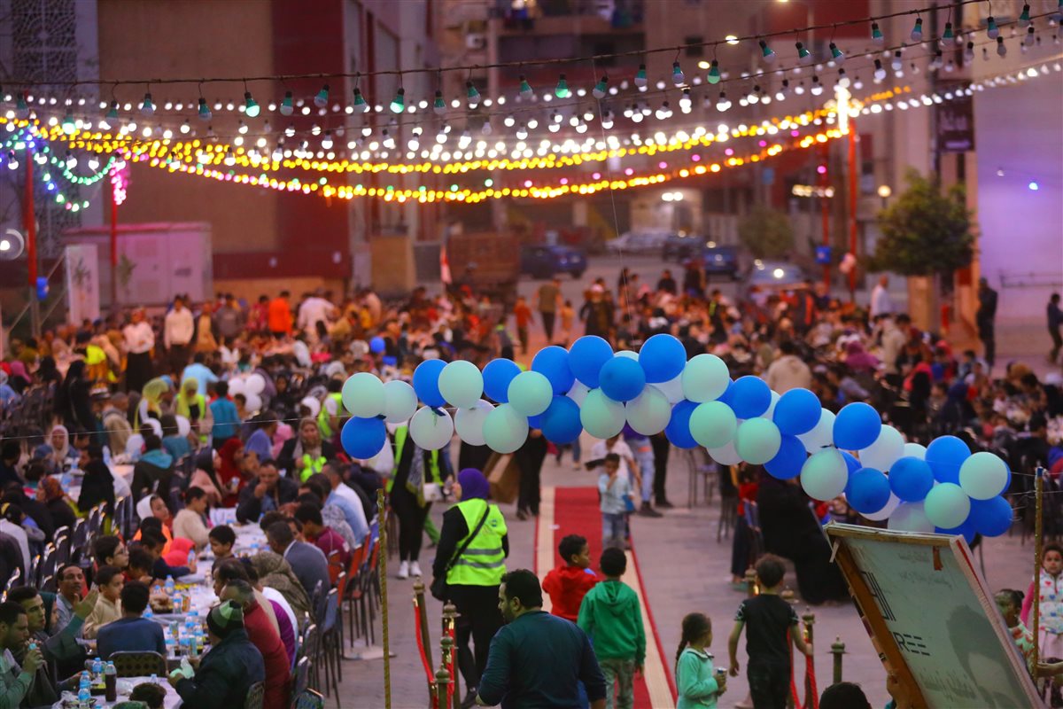 وزيرة التضامن تشهد حفل «إفطار أهالينا» لسكان المناطق المطورة والفئات الأولى بالرعاية