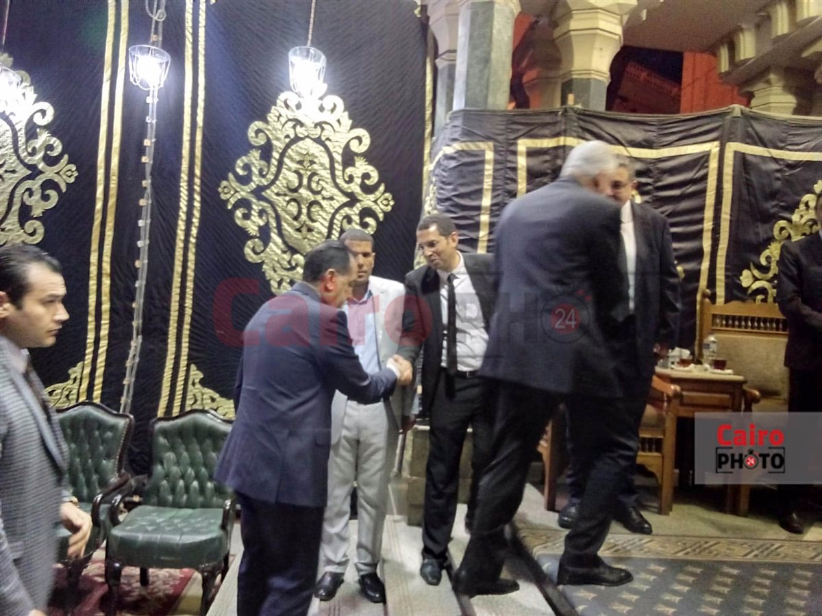 عزاء والدة الدكتور زياد بهاء الدين