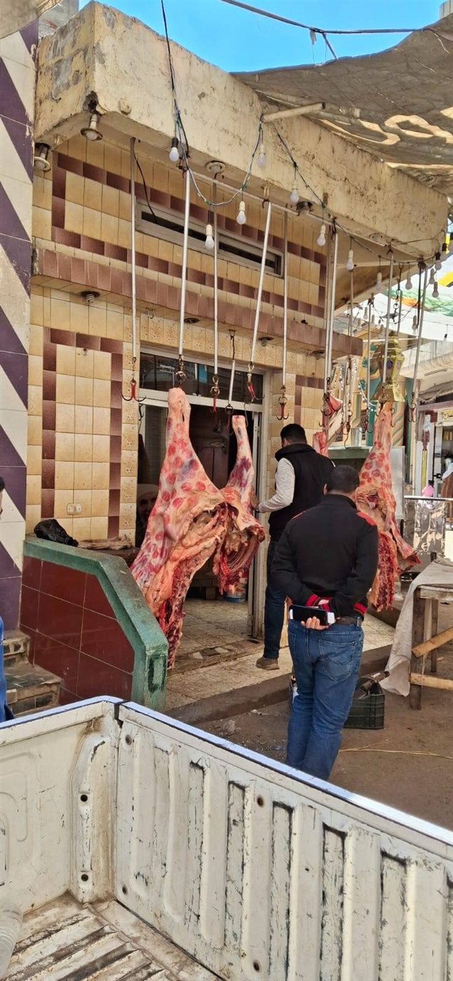 حملة علي محال الجزارة بكفر الشيخ