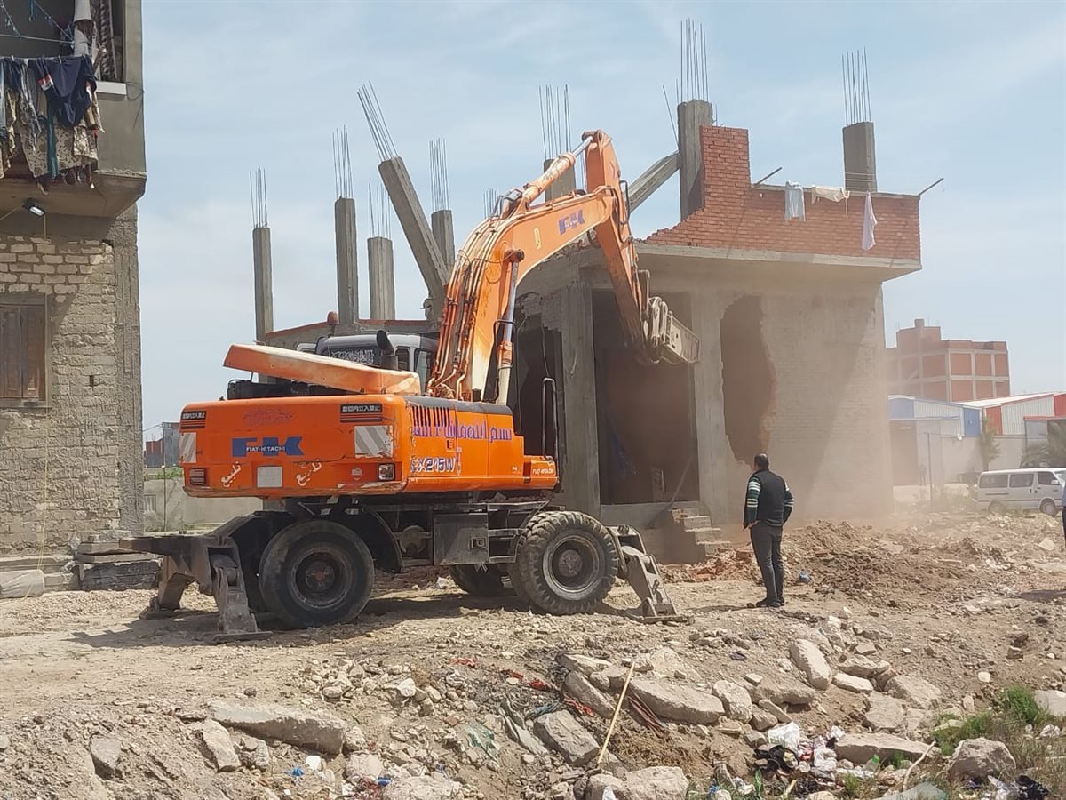 إزالة عقارات مخالفة