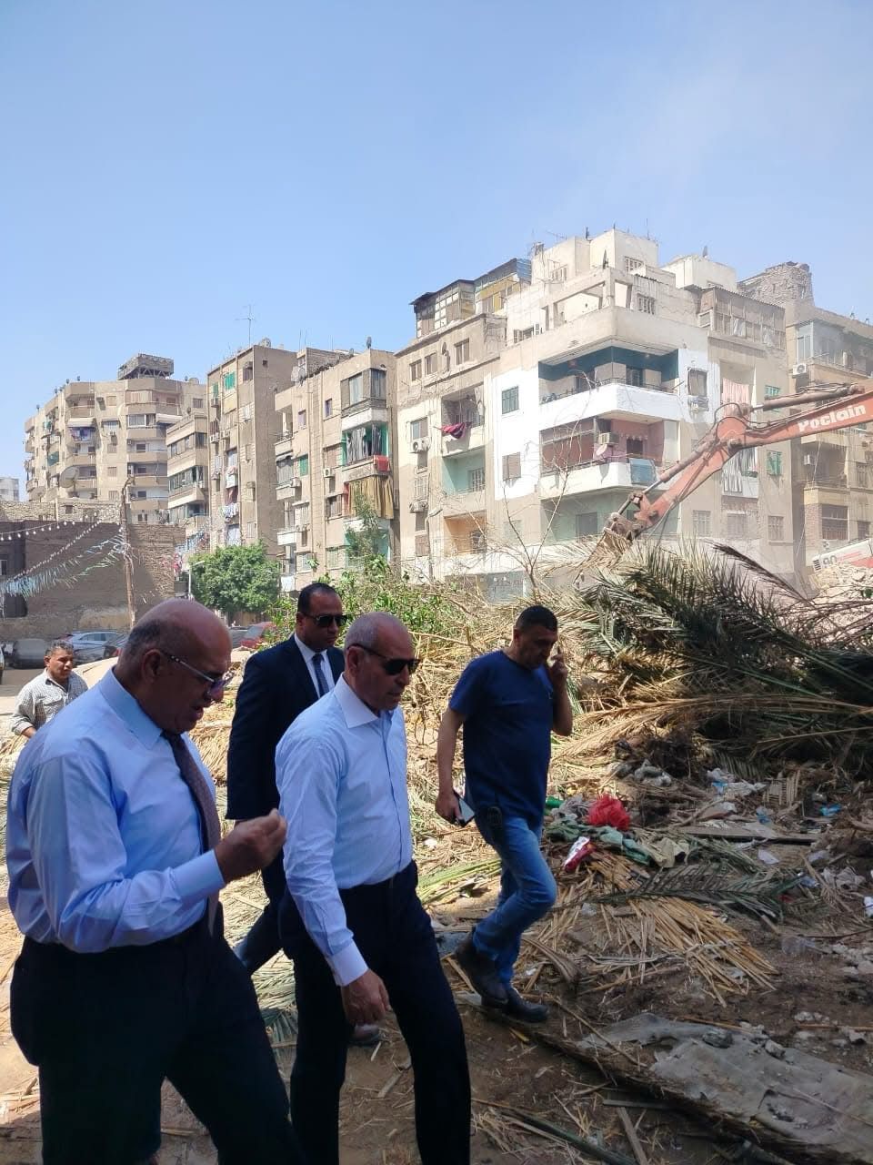 محافظ القاهرة يتفقد أعمال تطوير قصر السكاكيني والمناطق المحيطة بحي الوايلي