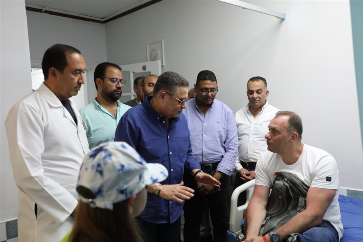 المصابين الناجين من الحادث