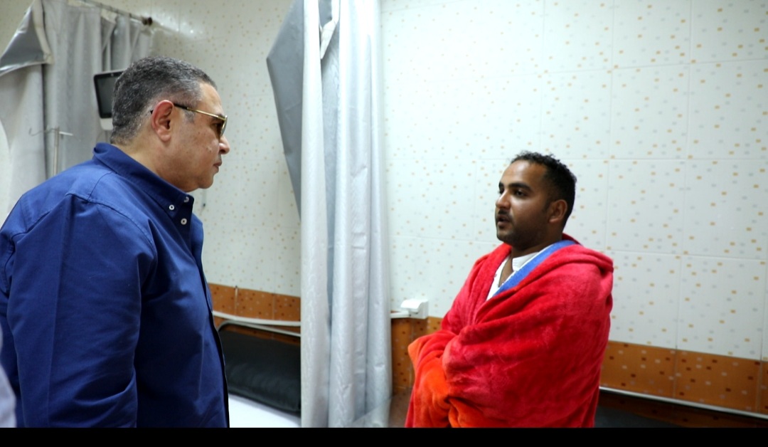 المصابين الناجين من الحادث