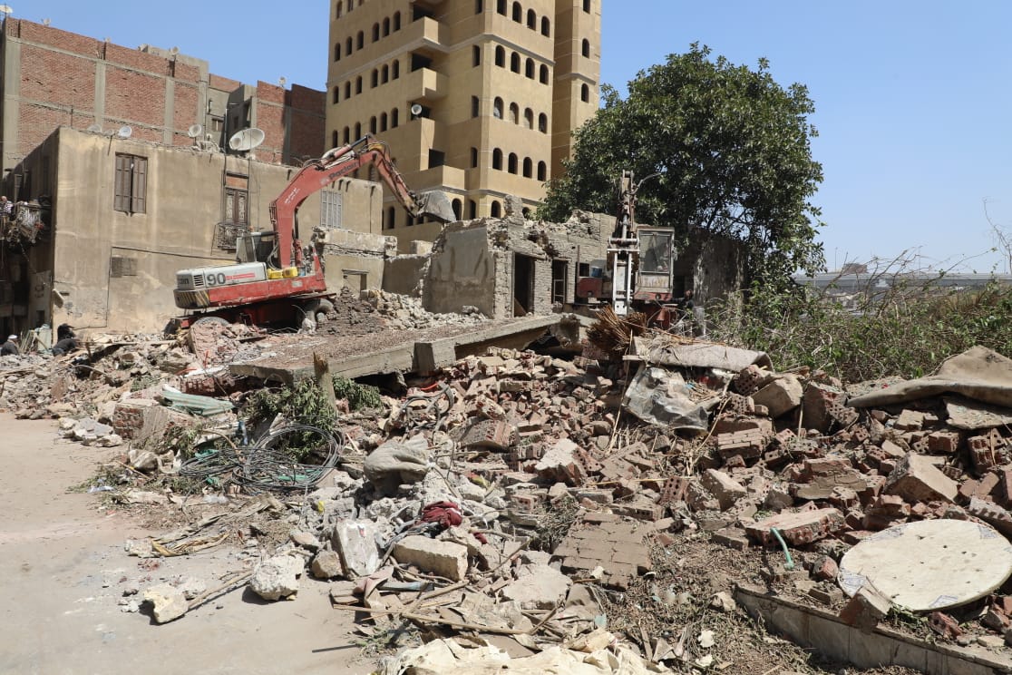 تفقد أعمال قصر حبيب باشا السكاكينى