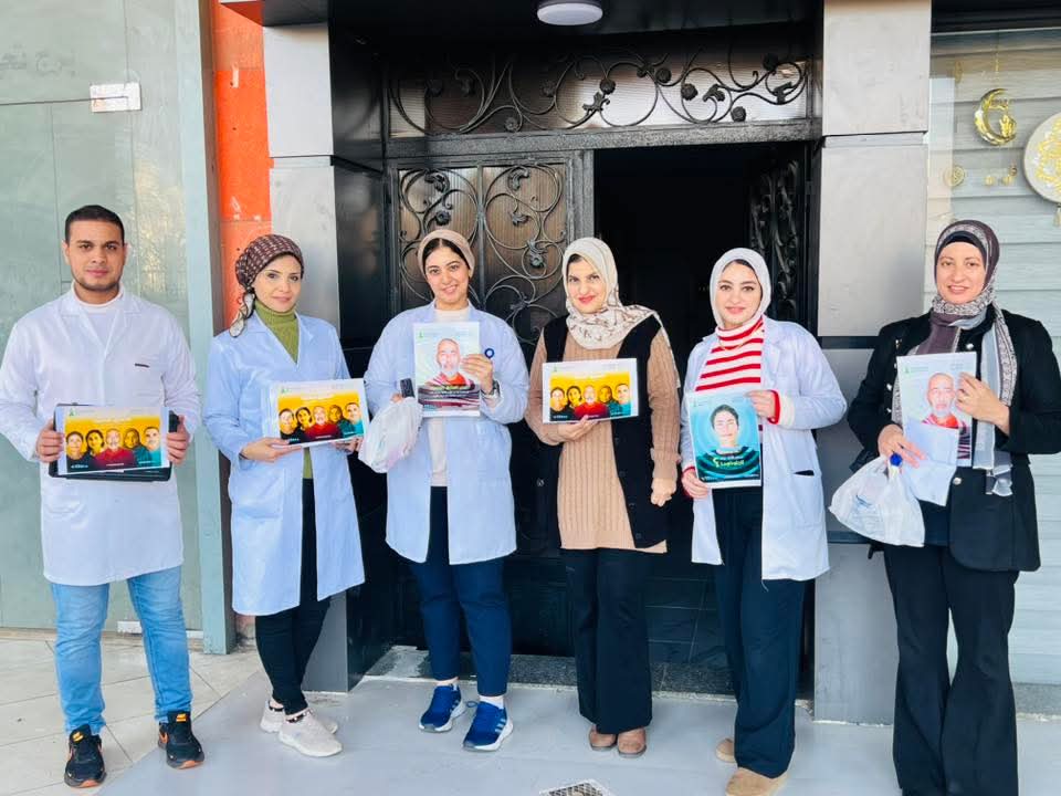 الطاقم الطبي بهيئة الرعاية الصحية ببورسعيد 