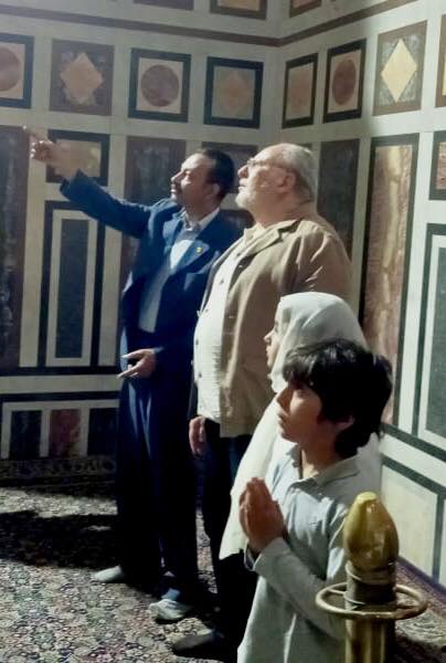  الملك أحمد فؤاد الثانى يزور قبر أبيه وعائلته بمسجد الرفاعى