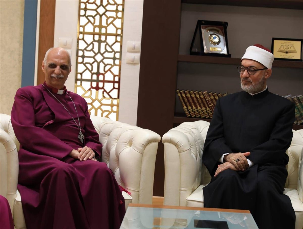 مفتي الجمهورية يستقبل مدير المركز المسيحي الإسلامي للتفاهم