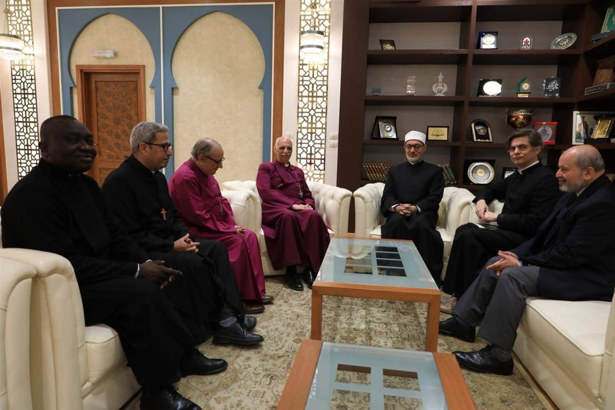 مفتي الجمهورية يستقبل مدير المركز المسيحي الإسلامي للتفاهم