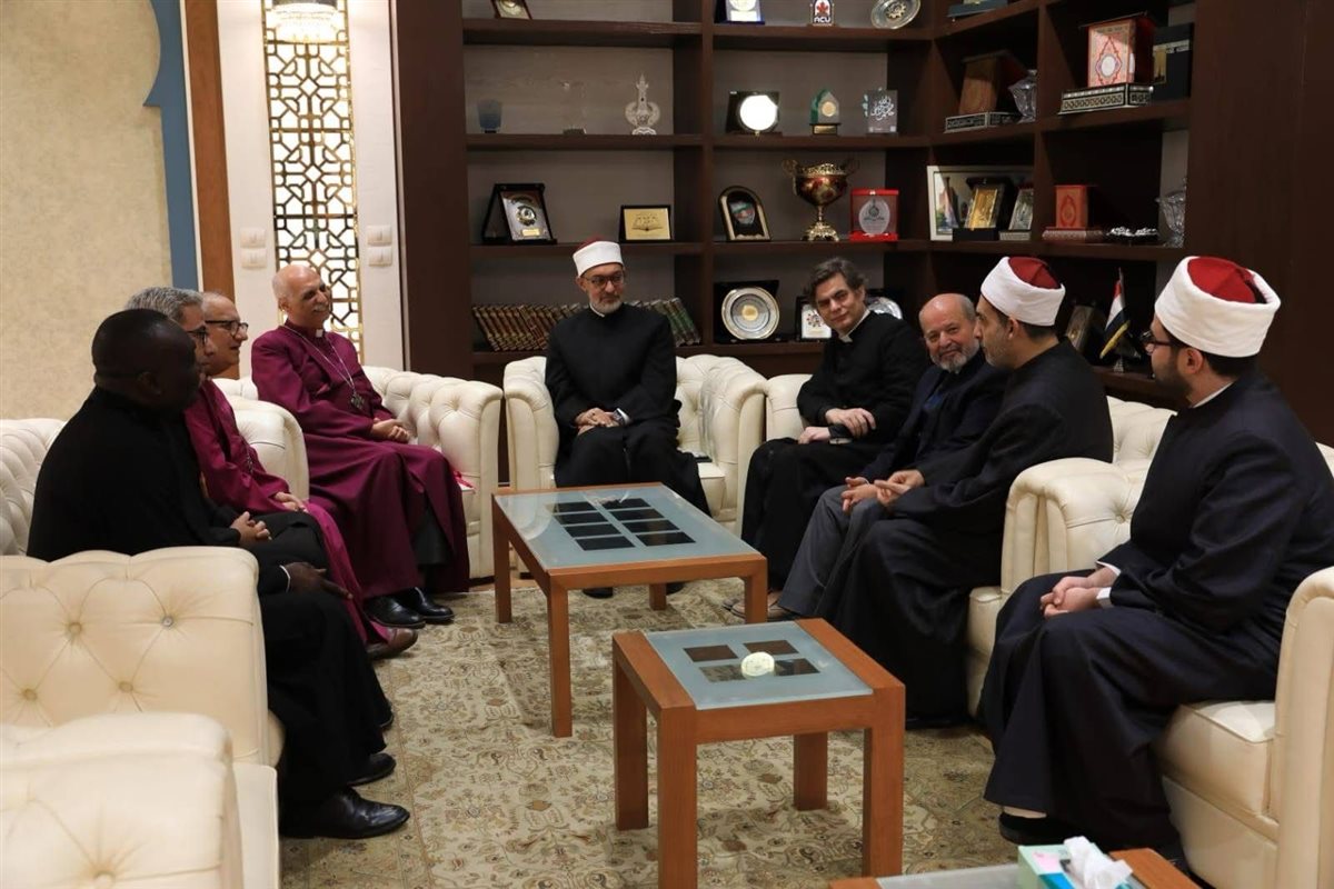 مفتي الجمهورية يستقبل مدير المركز المسيحي الإسلامي للتفاهم