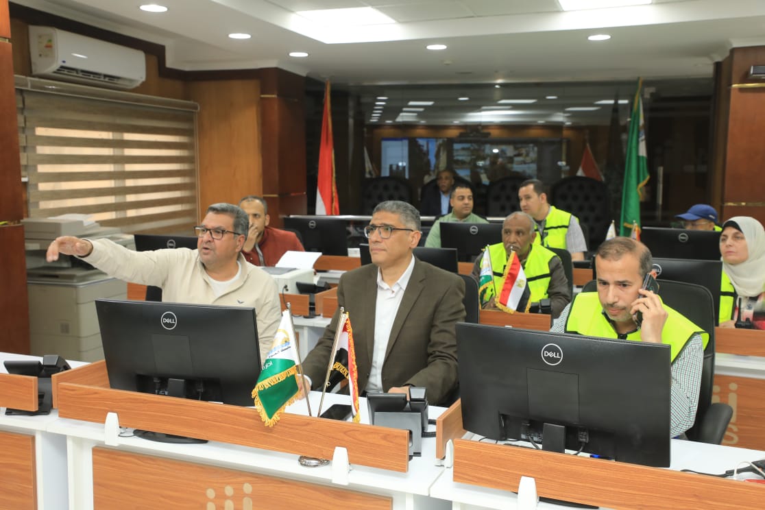 محافظ الجيزة يتابع موقف الاستعدادات النهائية لاستقبال عيد الفطر المبارك