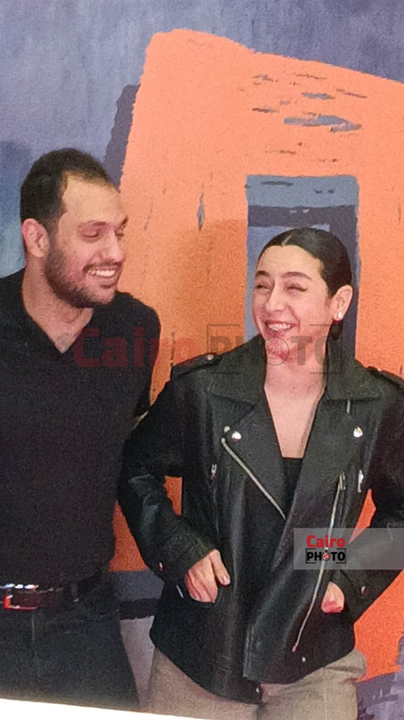 الفنانة سارة عبدالرحمن ووليد المغازي 