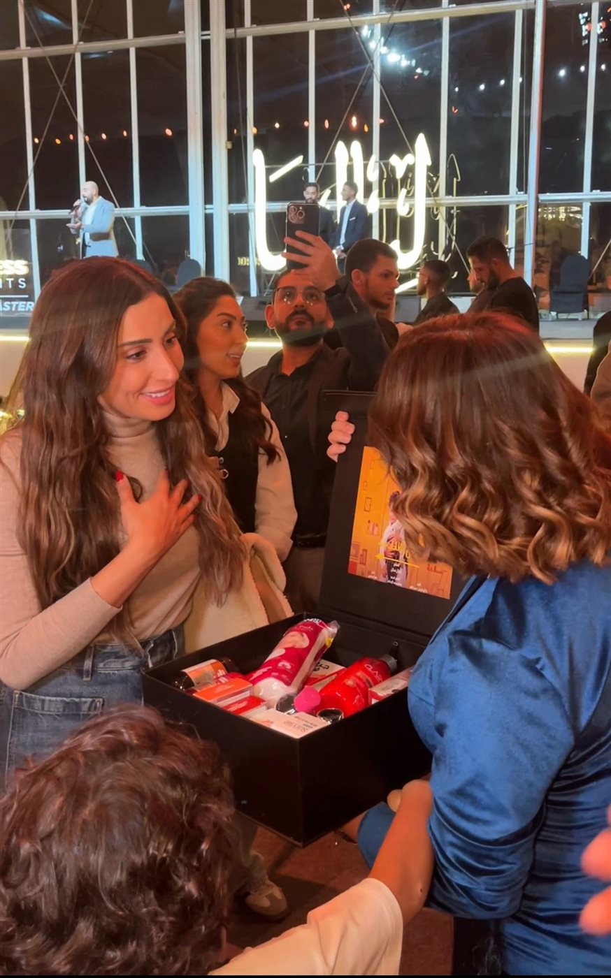 دينا الشربيني وهايدي عاصم