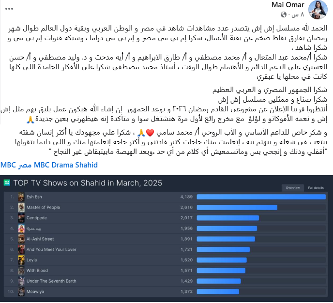 منشور مي عمر