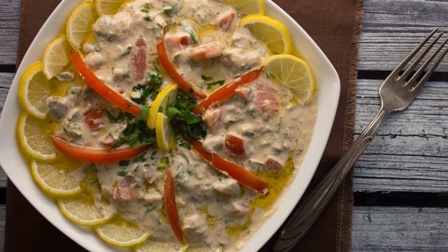 مقادير عمل الرنجة بالزيت والليمون