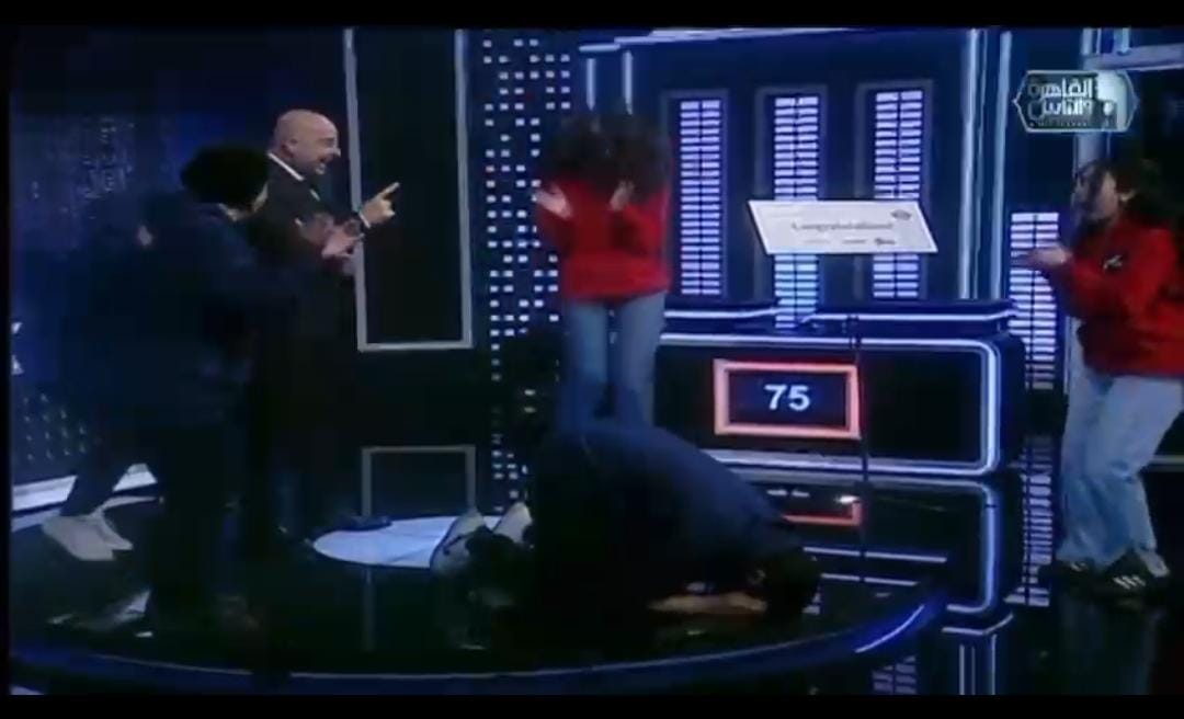 خلال الحلقة الأخيرة من برنامج تحدي الأزواج