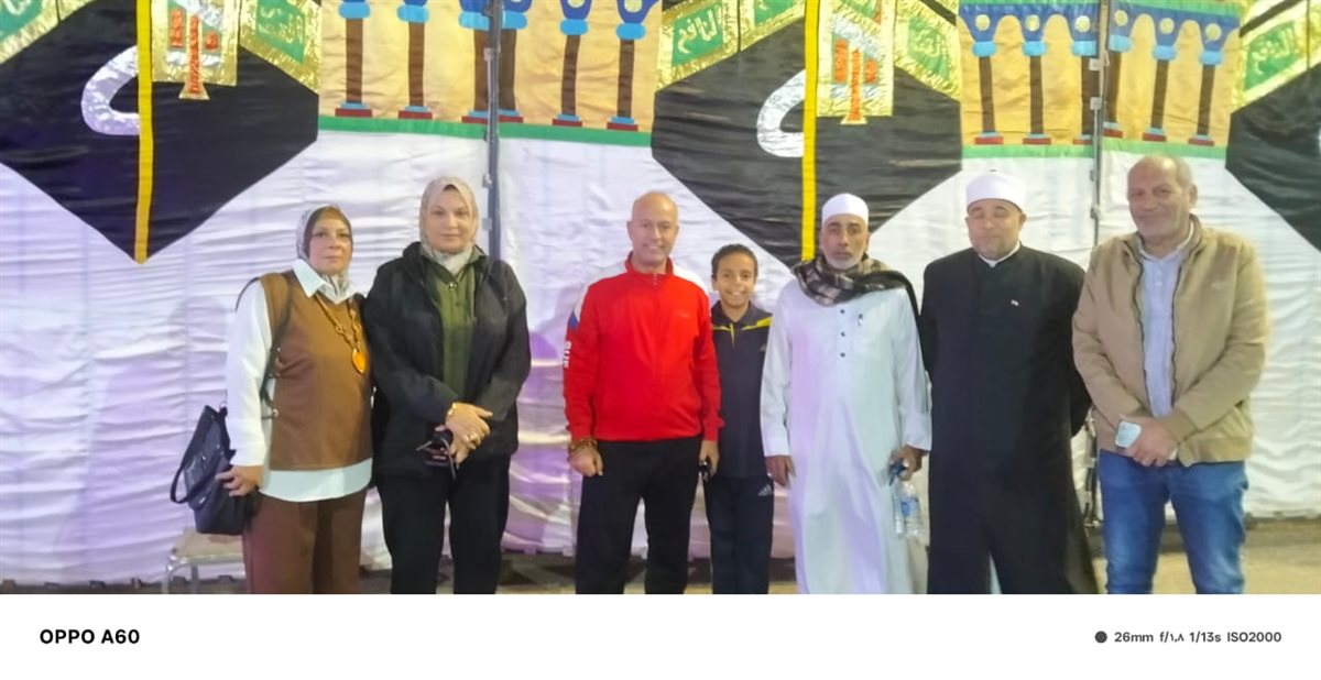 استعدادات اوقاف الاسماعليه لصلاة العيد