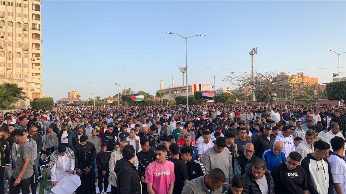 صلاة العيد ببورسعيد 