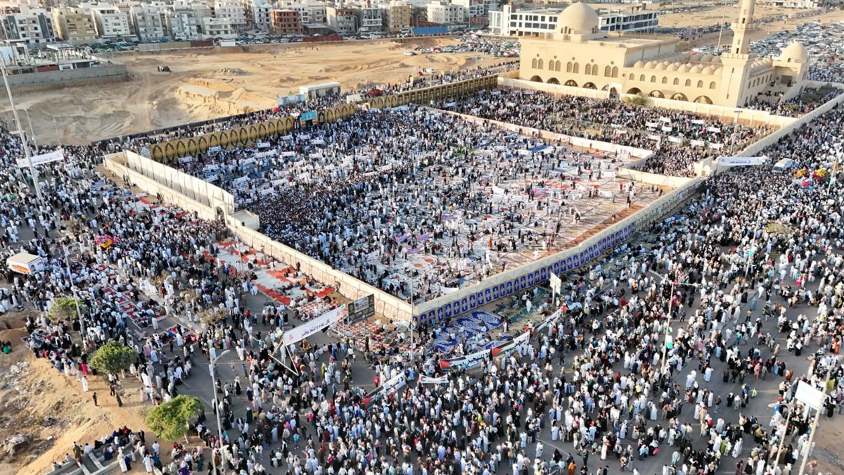 الآلاف يتظاهرون في المنوفية رفضا لتهجير الفلسطينين وتأييد موقف الرئيس