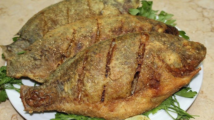 طريقة عمل السمك البلطي المقلي