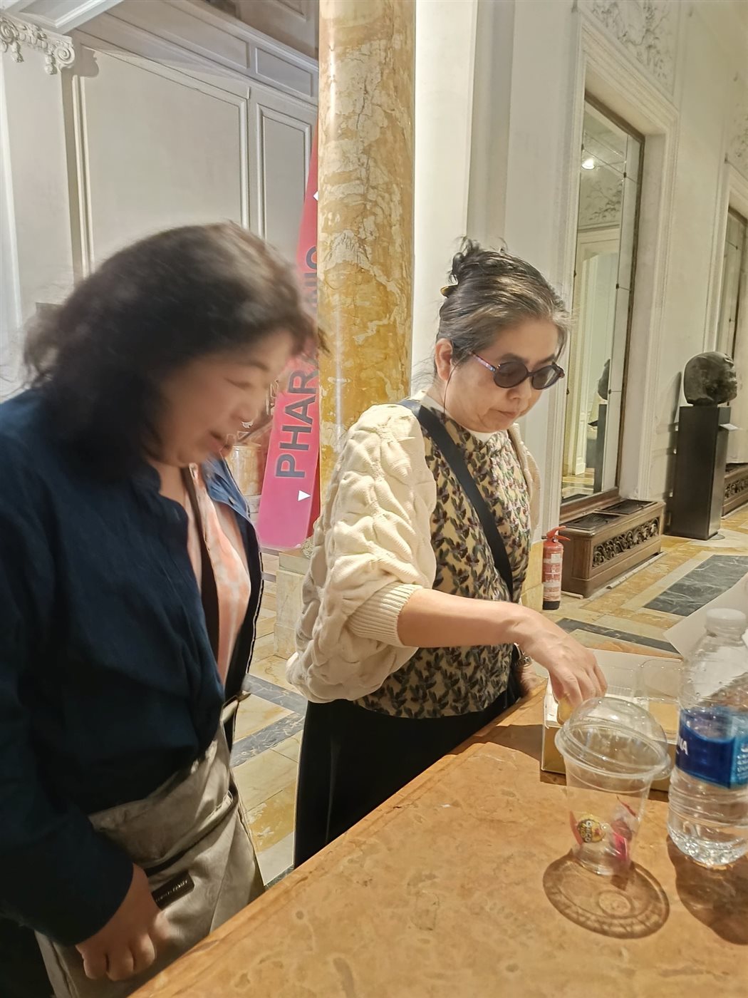  السائحين في متحف الإسكندرية القومي