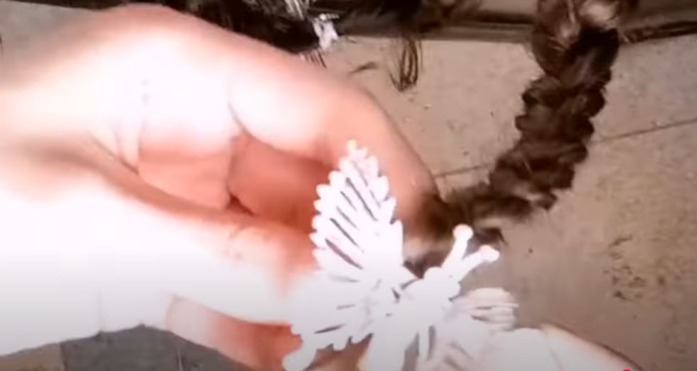 طريقة عمل السنبلة بالصور خطوة بخطوة