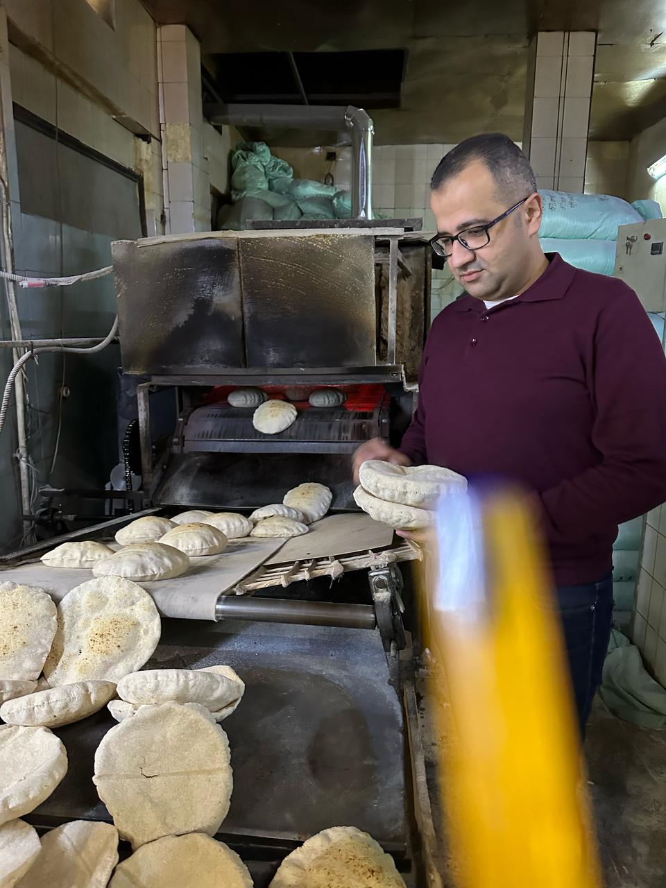 خلال الحملة التموينية