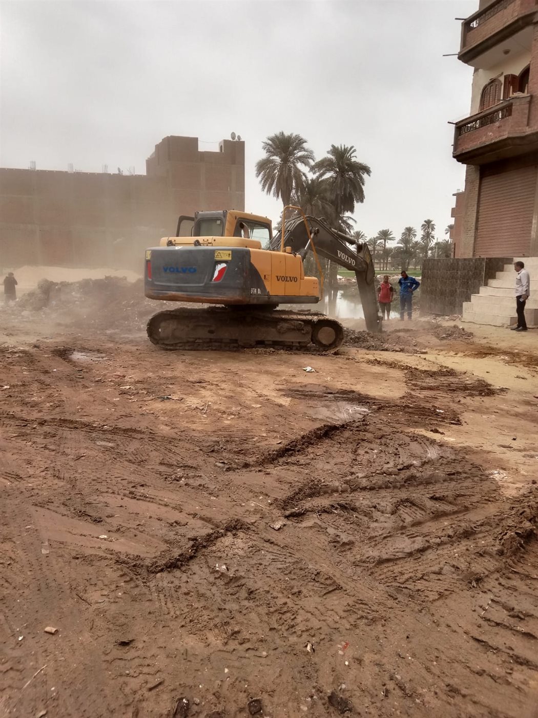 مصرف غيط العلو بسنورس في الفيوم 