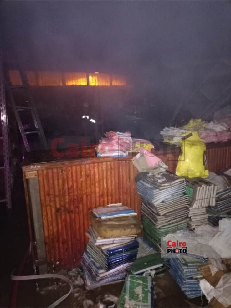  اندلاع حريق داخل قطاع دار الكتب بالعمرانية والحماية المدنية تحاول السيطرة