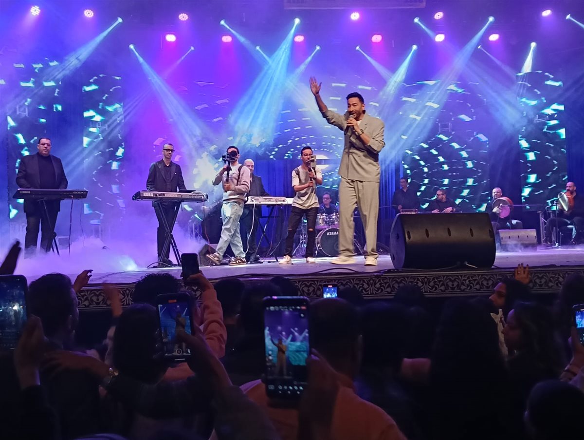 لقطات من حفل حمادة هلال