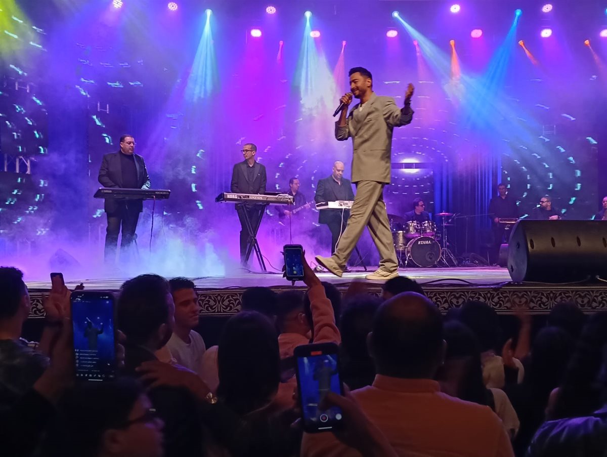 لقطات من حفل حمادة هلال