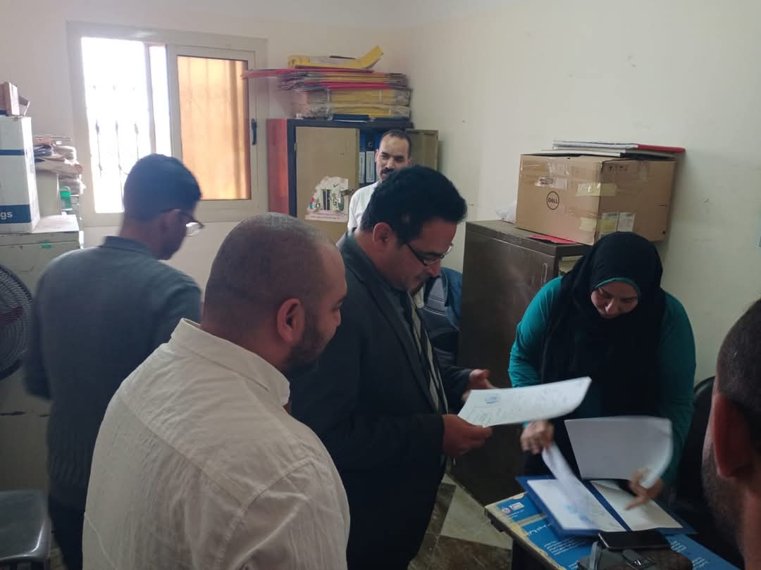 وكيل وزارة الصحة بجنوب سيناء يتفقد سير العمل بمكتبي صحة شرم الشيخ ودهب