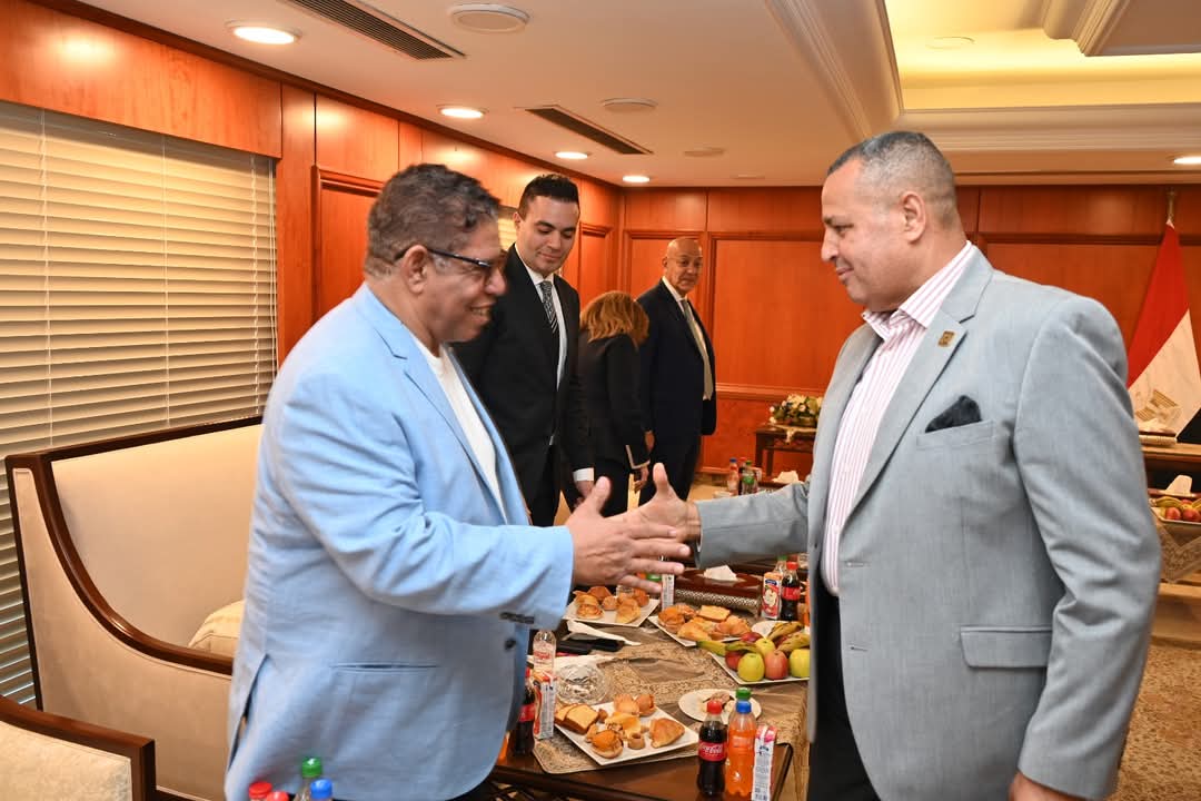 محافظ جنوب سيناء يلتقي رئيس مجلس النواب والوفد المرافق له