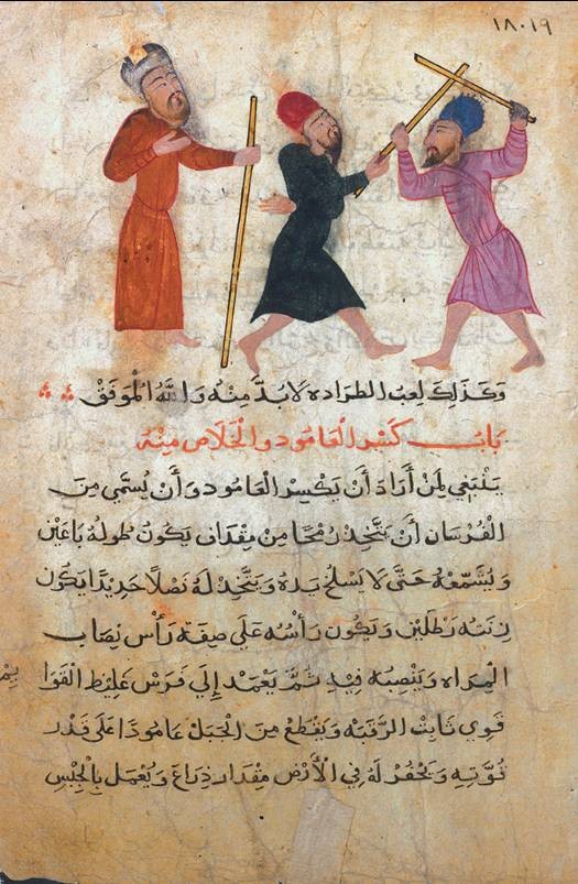  صفحة من مخطوط نهاية السول