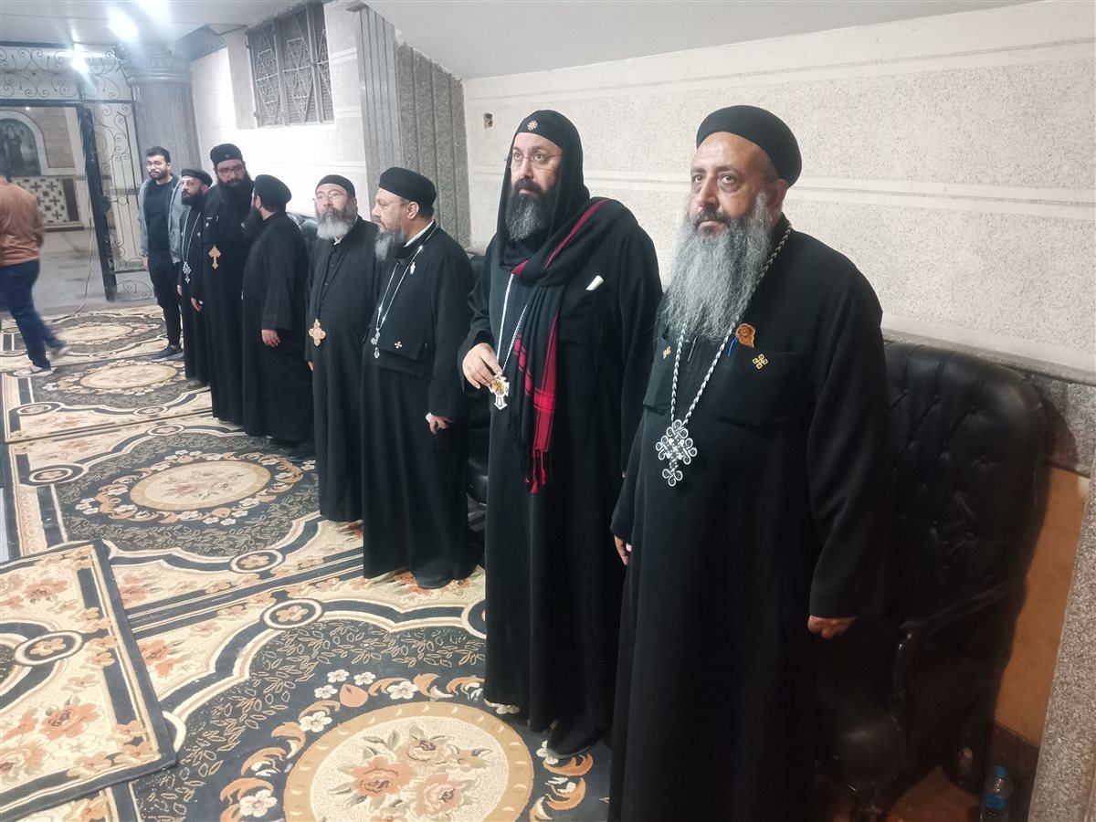 عزاء الأنبا باخوميوس