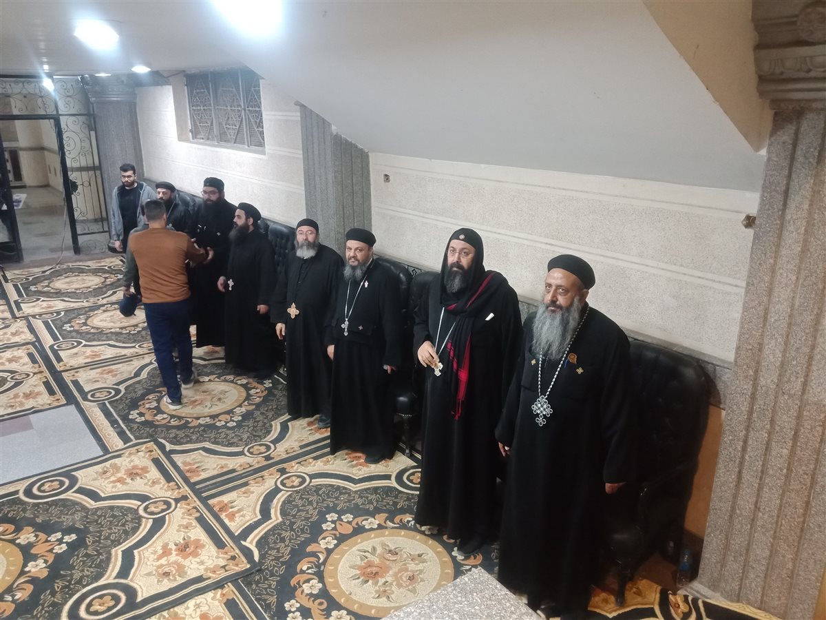 عزاء الأنبا باخوميوس