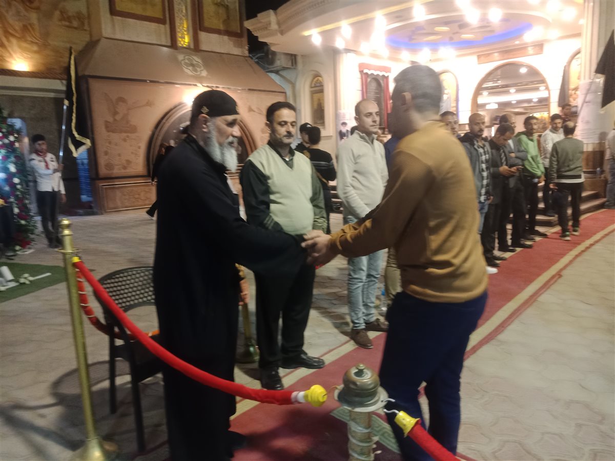 عزاء الأنبا باخوميوس