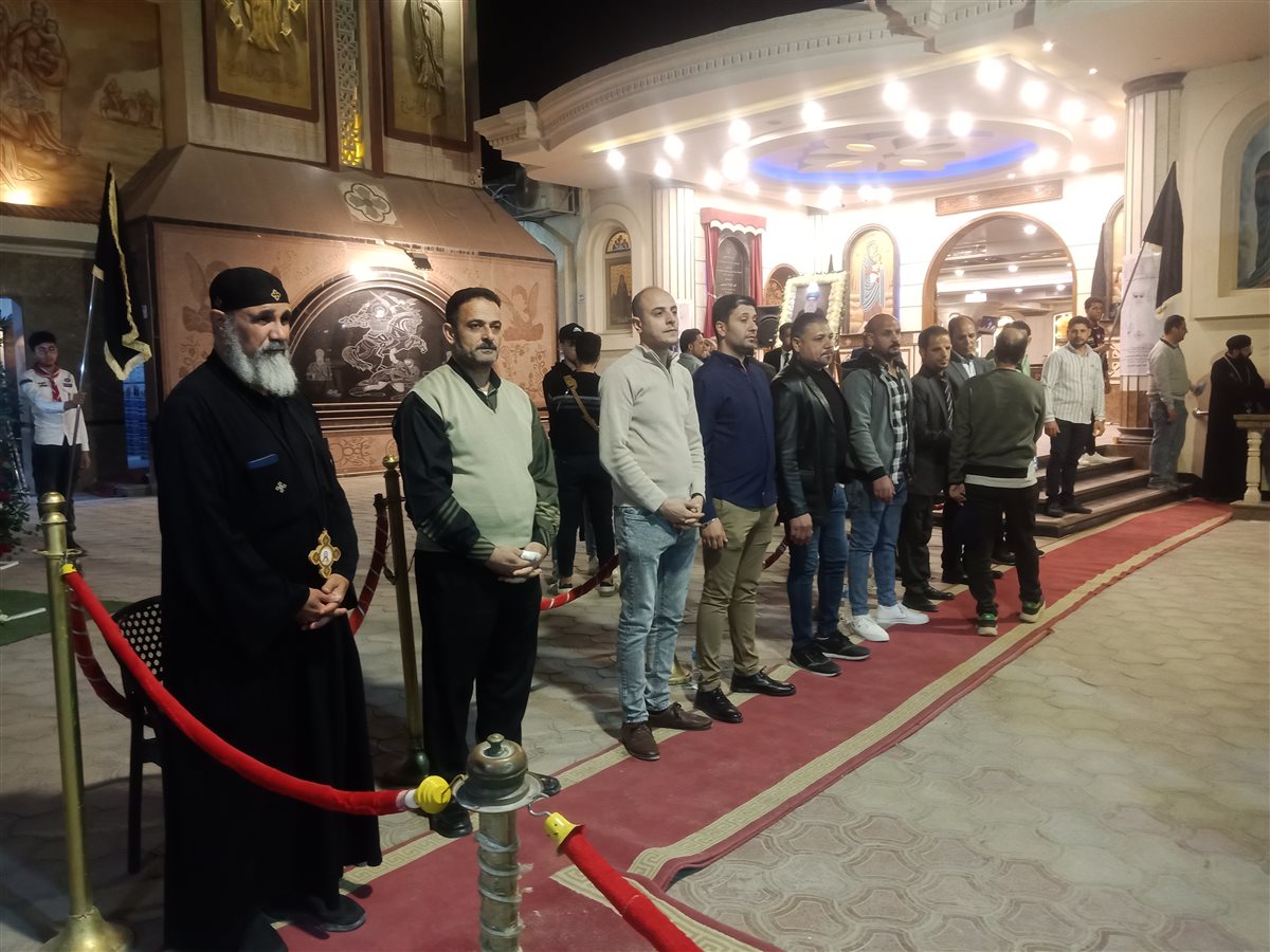 عزاء الأنبا باخوميوس