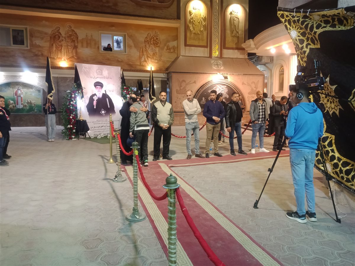 عزاء الأنبا باخوميوس