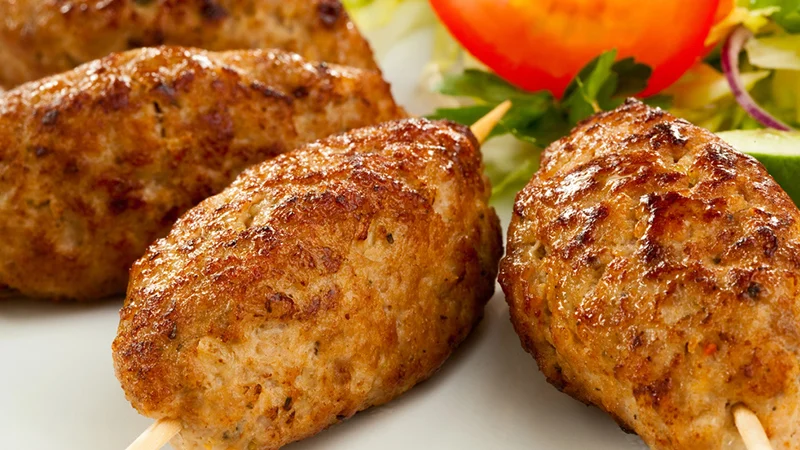 مقادير عمل كفتة دجاج مع الأرز