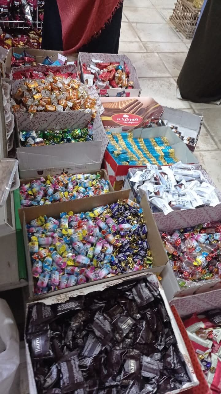 جانب من المضبوطات 