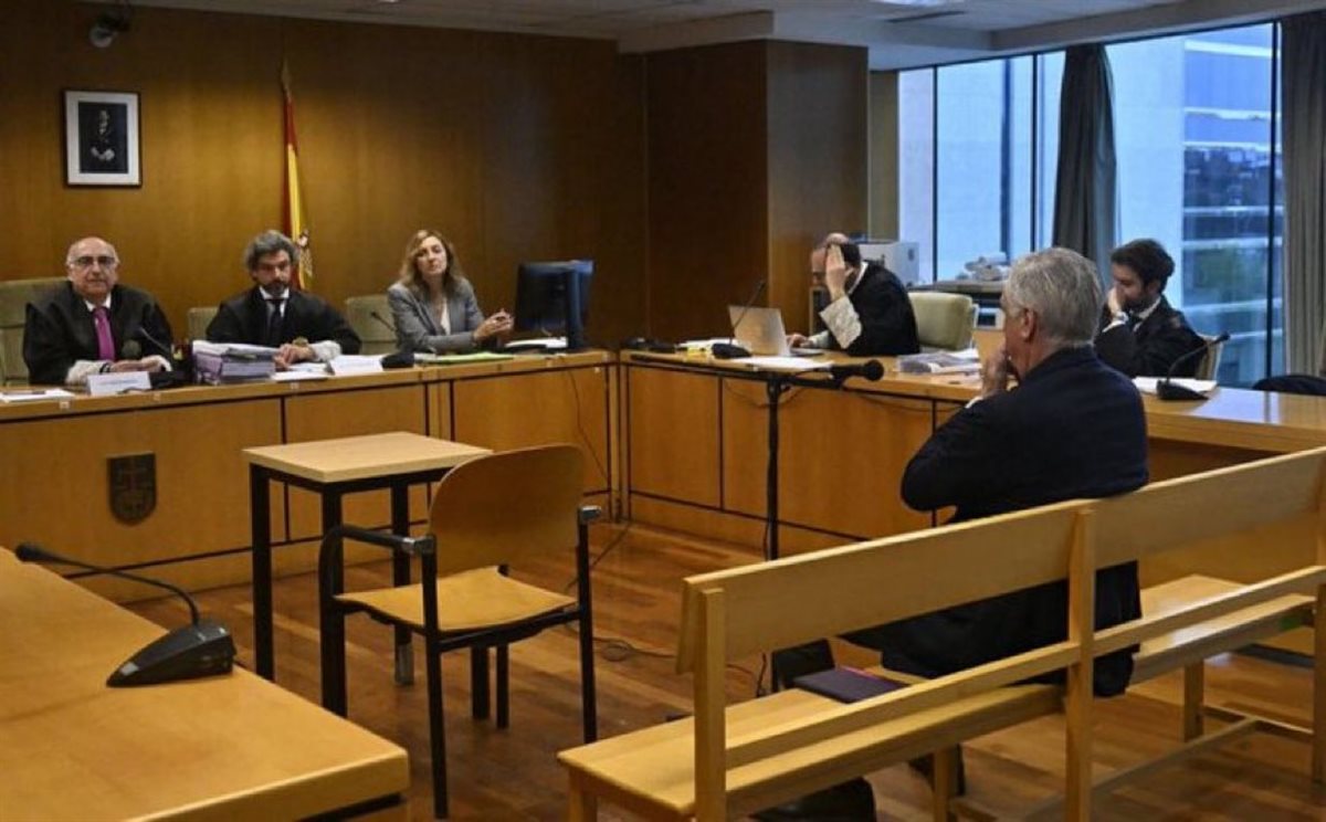 أنشيلوتي خلال محاكمته بتهمة التهرب الضريبي