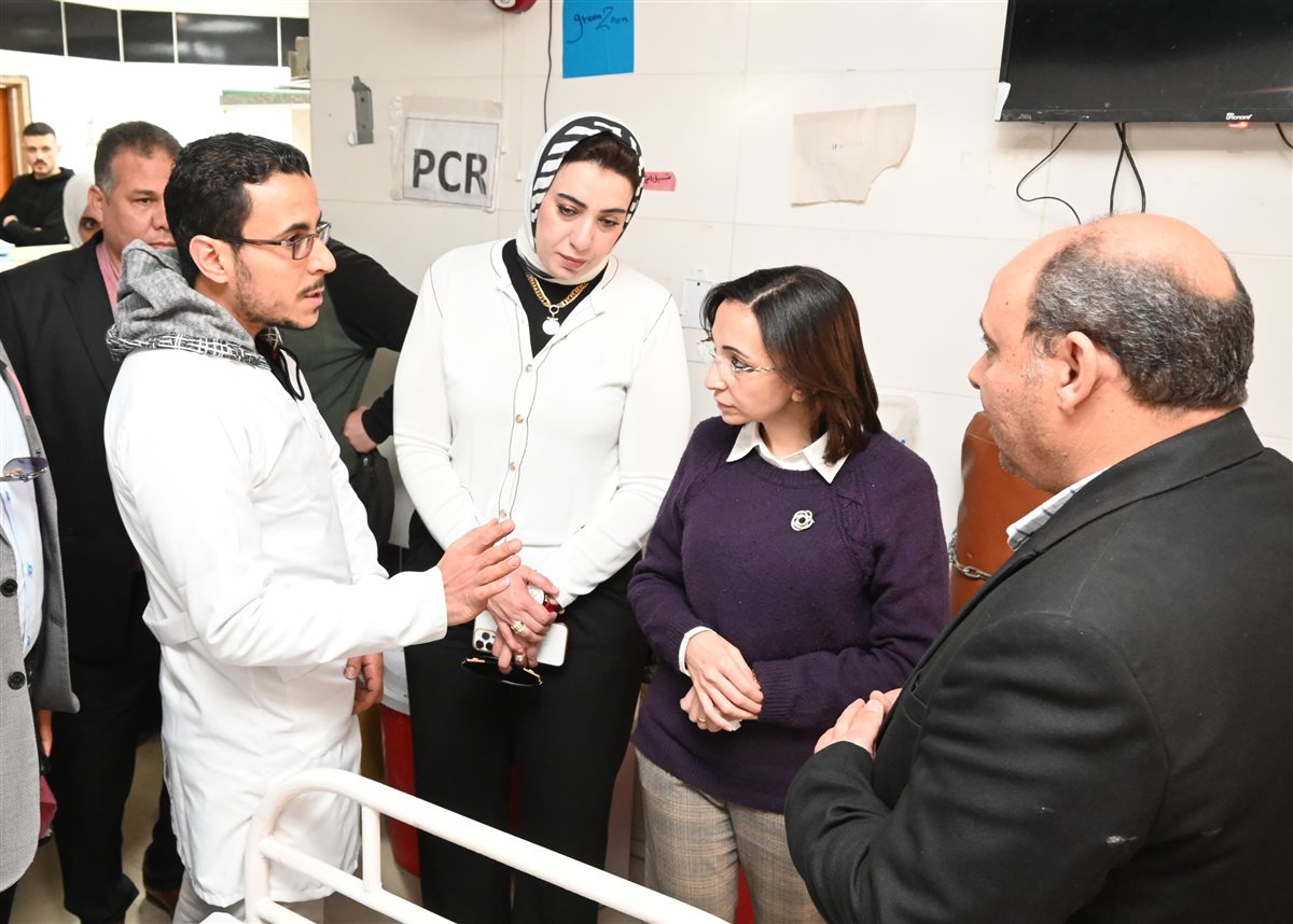 محافظ البحيرة تتفقد مستشفى أبو حمص المركزي وتحيل المقصرين للتحقيق&nbsp;