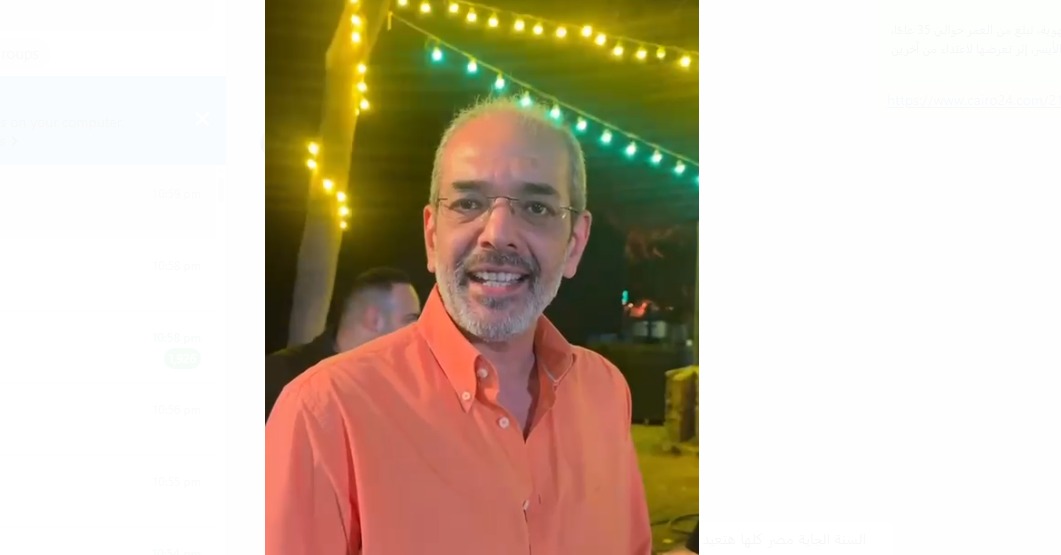 السنة الجاية مصر كلها هتعيد في الجنينه.. محمد كامل رئيس شركة حدائق يحتفل مع عمال وموظفي حديقة حيوان الجيزة بالعيد