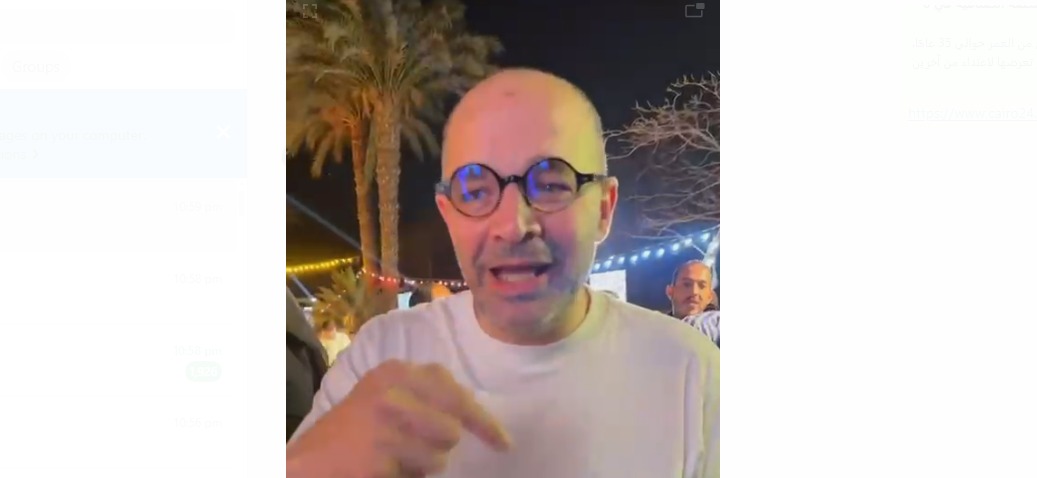 السنة الجاية مصر كلها هتعيد في الجنينه.. محمد كامل رئيس شركة حدائق يحتفل مع عمال وموظفي حديقة حيوان الجيزة بالعيد| فيديو