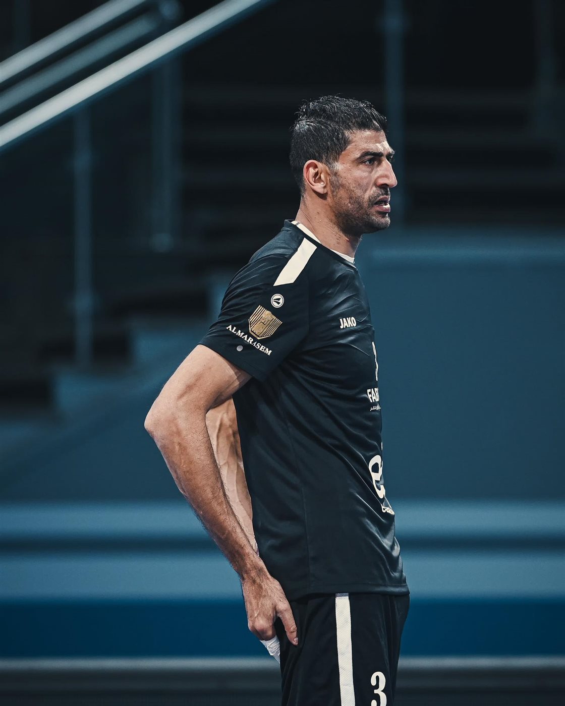 من مباراة طائرة الأهلي والاتحاد السكندري