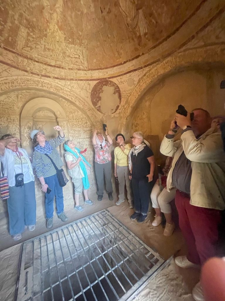 وفد سياحى المانى يزور الوادى الجديد